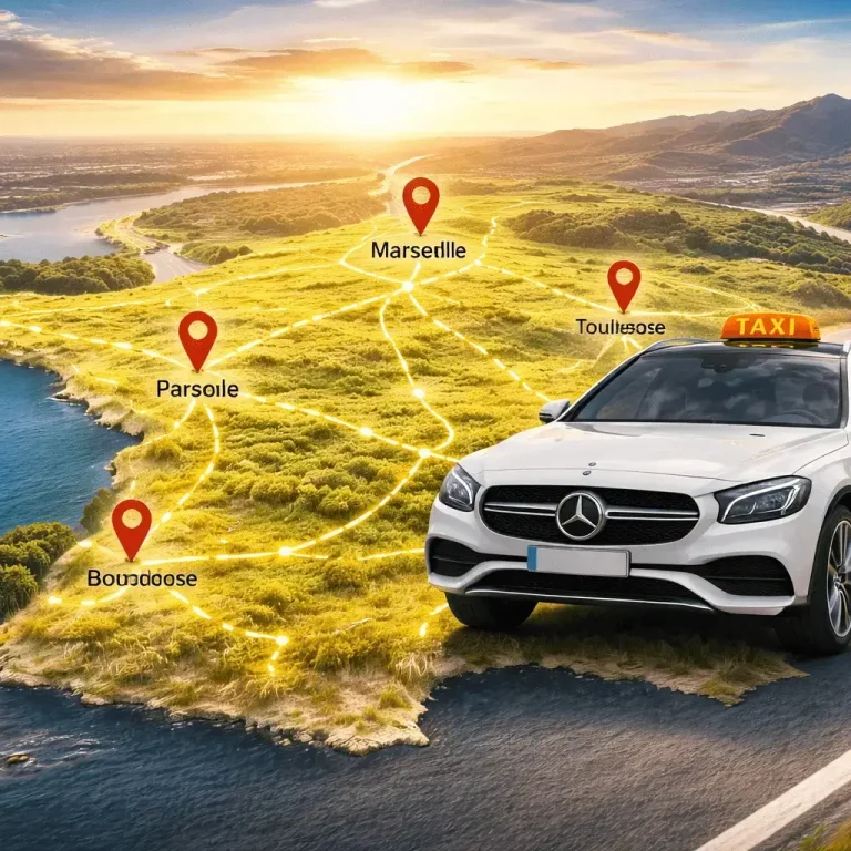 Taxi longue distance en Provence depuis Le Val et Rians

